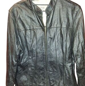 Womens Wilsons Leather Black Jacket